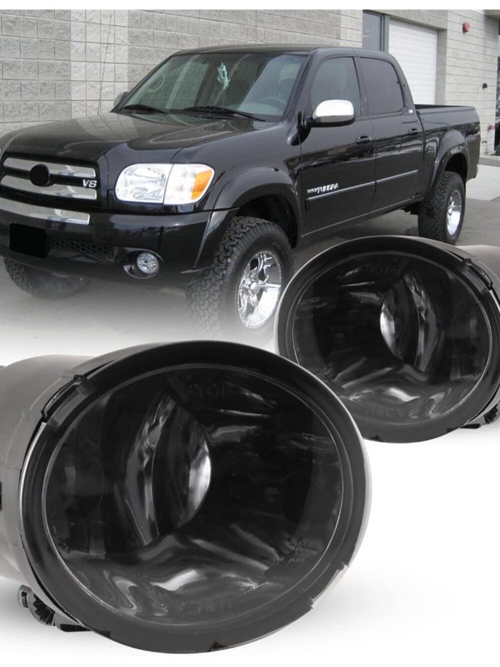 Fog Lights for Toyota Tundra 2000-2006 Not for Steel Front Bumper Models Sequoia
